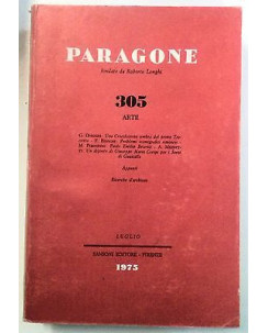 Paragone N. 305 Arte Donnini Bisogni Pirondini Ed. Sansoni A14