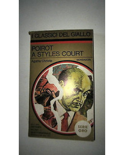Agatha Christie: Poirot a styles court Ed. Mondadori [RS] A55