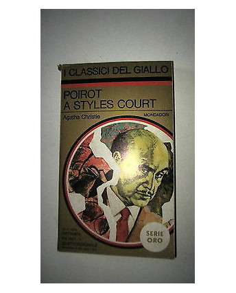 Agatha Christie: Poirot a styles court Ed. Mondadori [RS] A55