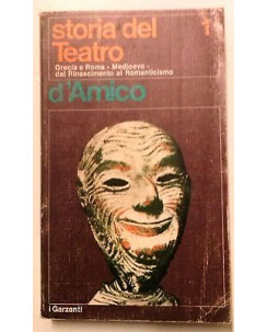 D'Amico: Storia del Teatro... Vol. 2 Ed. Garzanti A05