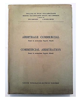 A.I.A.: Arbitrage Commercial/Commercial Arbitration fra/eng ed. UTET A19