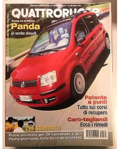 Quattroruote N. 575 Settembre 2003: Nuova Panda  Patente a punti  Caro-tagliandi