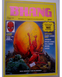 Bhang Rivista n° 05 Anno I Agosto 90(L'uomo ragno/Hulk/Roachmill) Ed. Mbp FU03