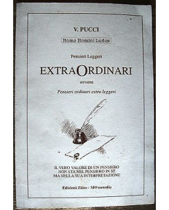 V. Pucci: Pensieri Leggeri Extra Ordinari Ed. Ziino A27