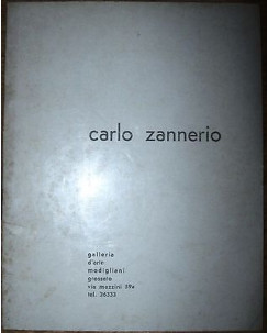 Catalogo mostra ottobre 1962 Carlo Zannerio Ill.to A05 [RS]