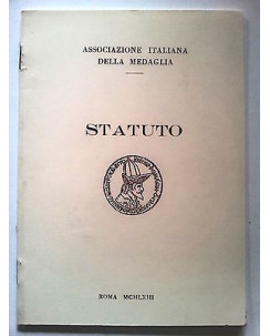 Associazione Italiana della Medaglia Statuto 1963 A30
