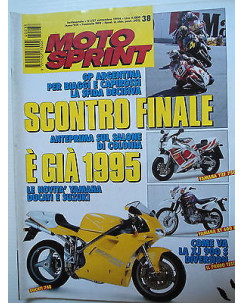 MOTO SPRINT   n.38  21/27set   1994   Biaggi-Capirossi-Yamaha-Suzuki   [SR]
