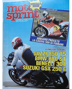 MOTO SPRINT   n.42  20/26ott  1983  Guzzi-Cagiva-BMW-Benelli-Suzuki    [SR]
