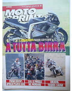 MOTO SPRINT   n.43  23/29ott   1991   Suzuki-Aprilia Pegaso650-Cagiva    [SR]