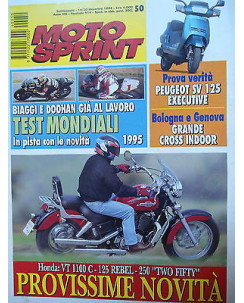 MOTO SPRINT   n.50  14/20dic   1994    Inserto Moto Mondiale    [SR]