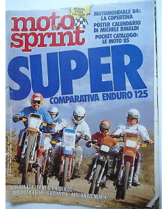 MOTO SPRINT   n.51/52 20dic/1gen   1985   Enduro125-Aprilia ETX-Gilera LC   [SR]