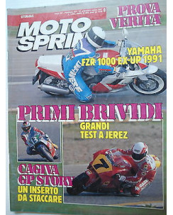 MOTO SPRINT   n.9  27feb/5mar   1991    Yamaha-Cagiva    [SR]