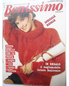 Benissimo  n.12  dic  1988    Speciale Natale- Maglia-Cucina-Bellezza-Casa  [SR]