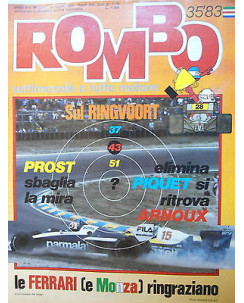 ROMBO   n.35  29 ago   1983    Ringvoort-Prost-Piquet-Arnoux-Ferrari-Monza  [SR]