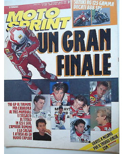 MOTO SPRINT   n.31  29lug/4ago   1992    Suzuki-Ducati-Cagiva-Aprilia    [SR]