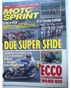 MOTO SPRINT   n.33/34   12/25ago   1992   Cadalora-Biaggi-Honda-Yamaha      [SR]