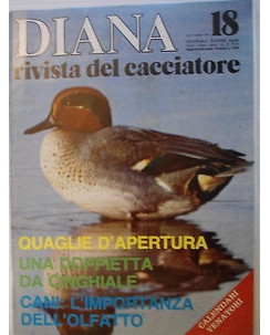DIANA Rivista del Cacciatore   n.18  8 set  1979  Marmotta-Beccacce-Fagiani [SR]