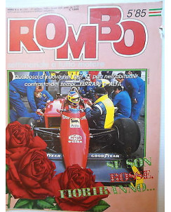 ROMBO   n.5  29 gen  1985    Ferrari-Paragi Dakar-Porsche   [SR]