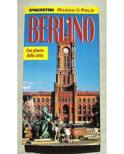 Berlino Guida DeAgostini con pianta della città e dizionario essenziale A45