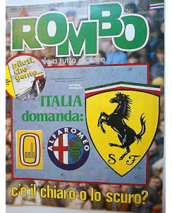 ROMBO   n.50  12 dic  1983    Ferrari-Motor Show-Endurance-Cheever    [SR]
