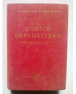 De Cecco: Codice Ospedaliero III ed. 1960 [SR] A70