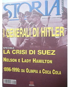 STORIA e dossiers  n.107  lug/ago  1996   Hitler-Suez-Hamilton-Maugeri   [SR]