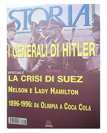 STORIA e dossiers  n.107  lug/ago  1996   Hitler-Suez-Hamilton-Maugeri   [SR]