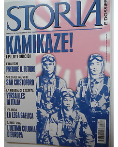 STORIA e dossiers  n.154  nov  2000  Kamikaze-Reggia di Caserta-Etruschi   [SR]