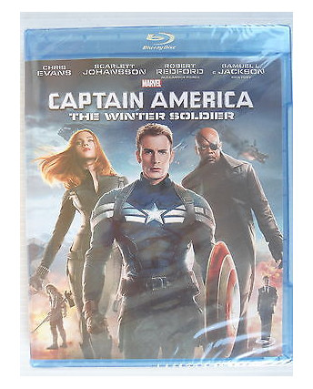 Capitan America The winter soldier Blu-ray disc Nuovo Marvel