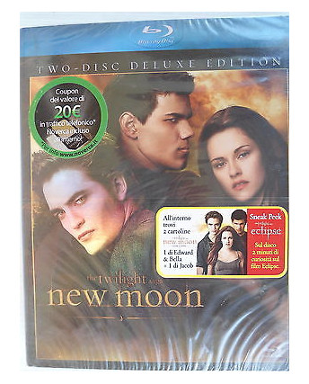 The Twilight saga New Moon Edition Deluxe  Blu-Ray disc  Nuovo