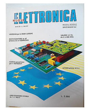 Elettronica nuova  n.146/147  apr/mag 1991  Antenna-Sintetizzatore-Meteosat [SR]