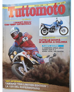 TUTTO MOTO   n.10   ott 1990  Scooter-Yamaha XT 600-Honda ST 1100-Triumph   [SR]
