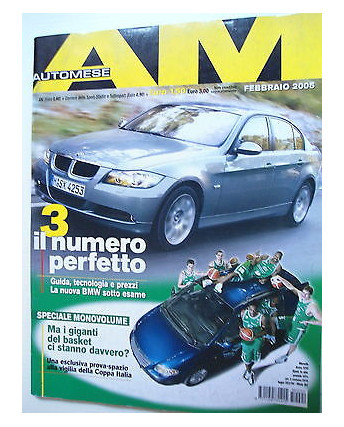 Auto Mese    feb  2005    BMW-Citroen C2-Ford Focus-Piaggio X9-Honda SH   [SR]