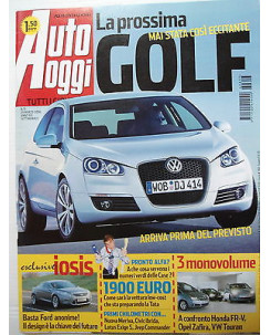Auto Oggi  n.13  29mar   2006   Golf-Honda FR-V-Opel Xafira-VW Touran   [SR]
