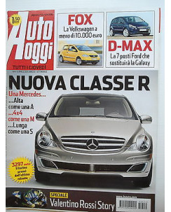 Auto Oggi  n.14  6apr   2005   Mercedes Classe R-D-Max-Volkswagen-V.Rossi   [SR]