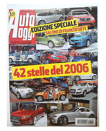 Auto Oggi  n.39  28set    2005   Salone di Francoforte   [SR]