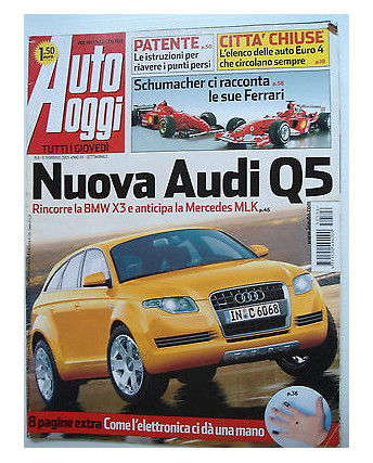 Auto Oggi  n.6   9feb   2005    Schumacher-Audi Q5-BMW X3- Mercedes MLK     [SR]