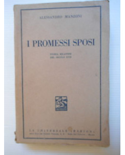 Alessandro Manzoni: I Promessi Sposi Ed. La Universale Barion [SR] A75
