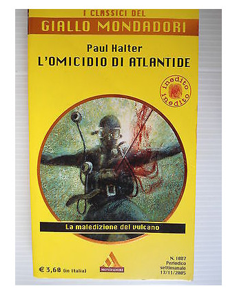 Paul Halter: L'omicidio di Atlantide Ed.Mondadori A27