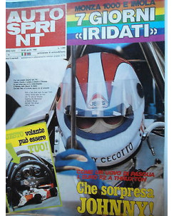 Auto Sprint   n.15  14/20 apr   1982  Monza-Imola-Lauda-Watson-Alfa Romeo   [SR]