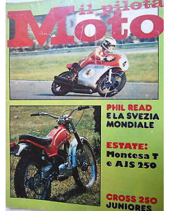 Il Pilota in Moto  n.15  25lug/8ago  1974   Phil Read-Montesa T-AJS 250   [SR]