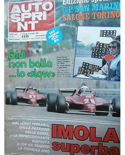 Auto Sprint   n.17  27apr/4mag   1982   Imola-G.P.Marino-Ferrari-Alfa-Fiat [SR]