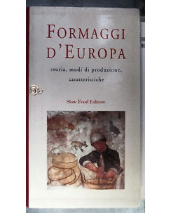 Piero Sardo: Formaggi d'Europa - Slow Food Editore A21 [RS]