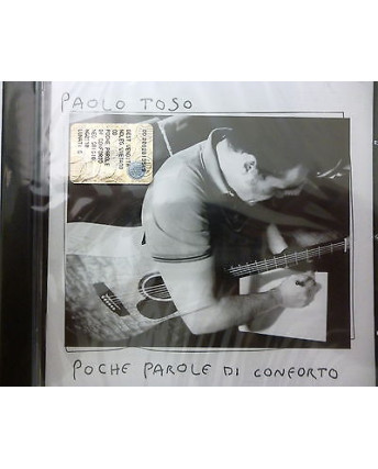 CD08 03 PAOLO TOSO: Poche parole di conforto, CD " RARO " contenente 15 brani