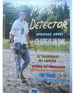 Metal Detector  n.32   set/ott  2001  Grande Slam-MD 3002/3006/3009      [SR]
