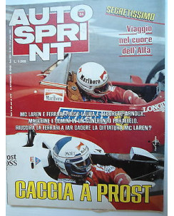 Auto Sprint   n.24  12/18 giu  1984   Ferrari-Mc Laren-Prost-Lauda-Alboreto [SR]