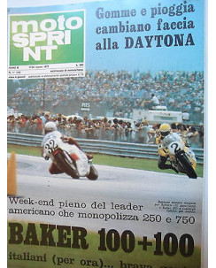 MOTO SPRINT   n.11(18)  17/24 mar 1977  Daytona-Roberts-Baker-Ducati     [SR]