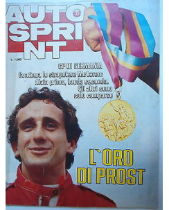 Auto Sprint   n.32  7/13 ago   1984   Mc Laren-Lauda-Alain-Ferrari     [SR]
