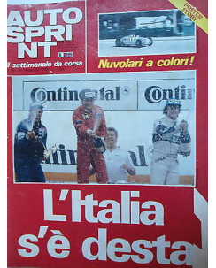 Auto Sprint   n.32  9/16 ago  1983  Nuvolari-Ferrari-Renault-Alfa 6   [SR]