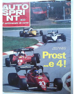 Auto Sprint   n.33  17/22 ago  1983  Prost-Williams-Honda-Ferrari   [SR]